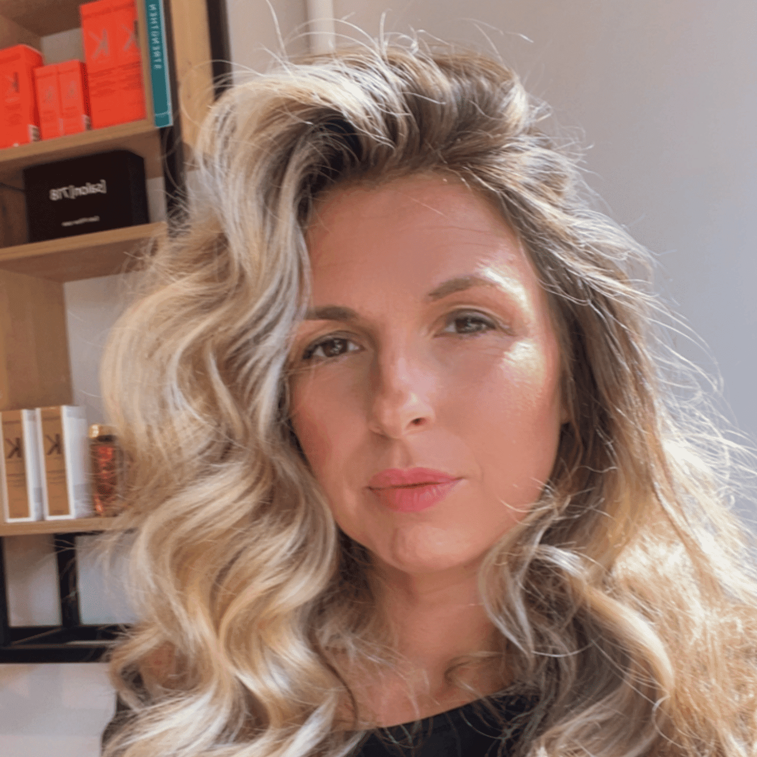 Portrait of Stephanie, a professional stylist at [salon] 718, showcasing their expertise and style.